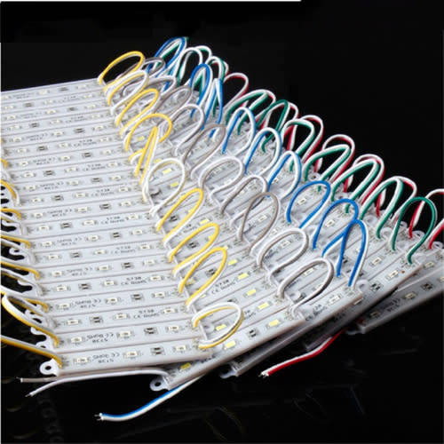 SMD 5050 LED Module 3Leds 12V For 20pcs ( white colour / mixed colour )