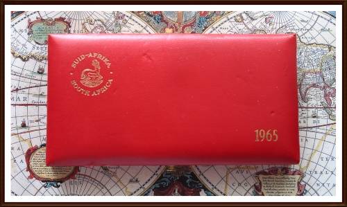 South Africa Set 1965, in Red Box, No Gold. As per Photo.