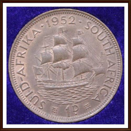 1952 S.A.U. Excellent Long Set, of  UNC and Circulated Coins, Evalue yourself, as per Photo.