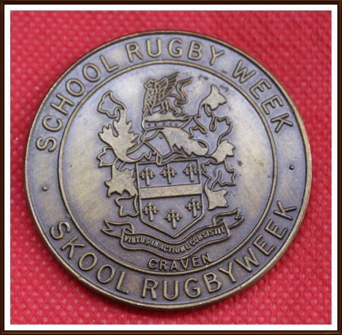 Memorabilia of Rugby, Start 1 Rand, as per Photo.