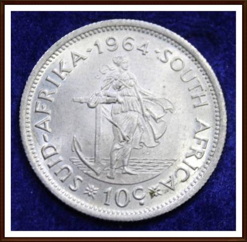 1964 Rep. of South Africa, Excellent Set The Coins (Almos UNC).Judge Condition as per Photo.