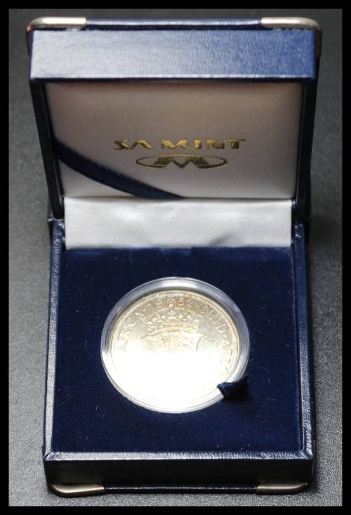 1952 Union of South Africa: Excellent 2 1/2 Shillings Proof , as per Photo.