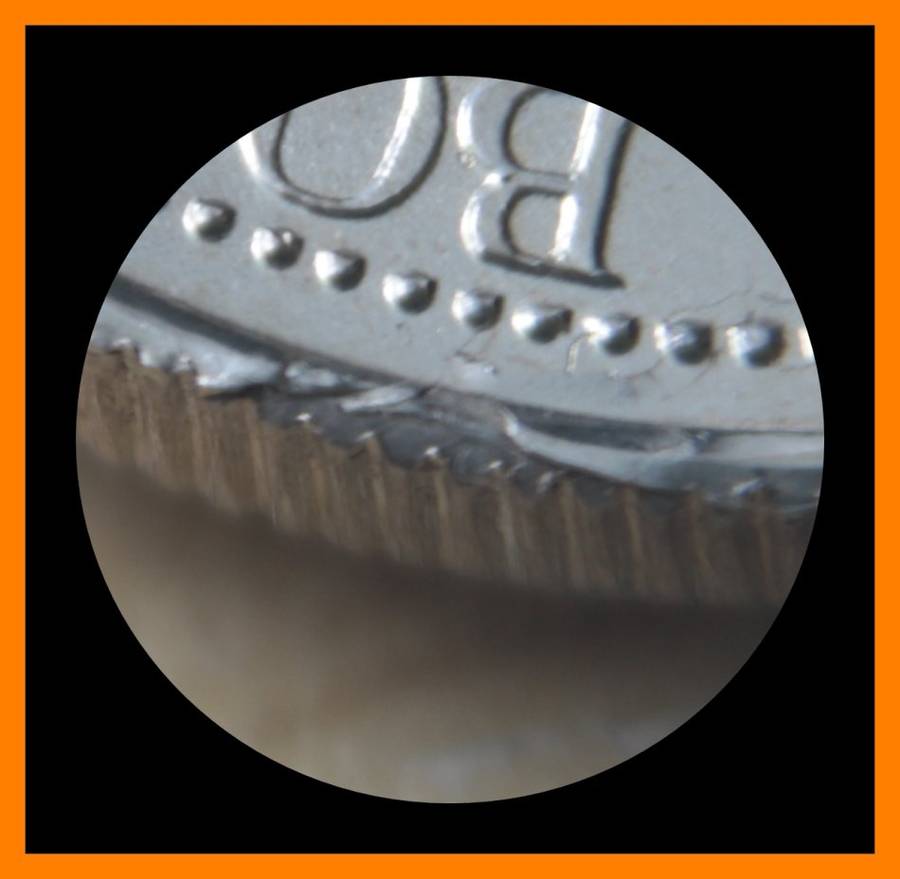 1966 : Lesotho : 50 Licente : UNC Coin : RIM NICK or ERROR COIN?  issue : Independence Attained.