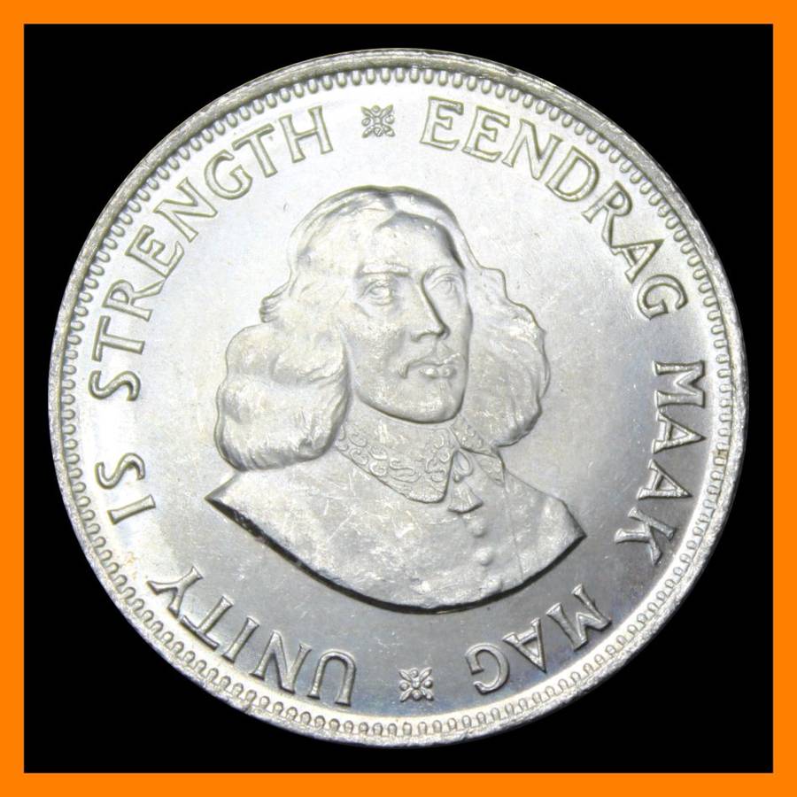 1964 Republic of S.A. : Twenty Cent : EXCELLENT COIN IN MINT STATE CONDITION.