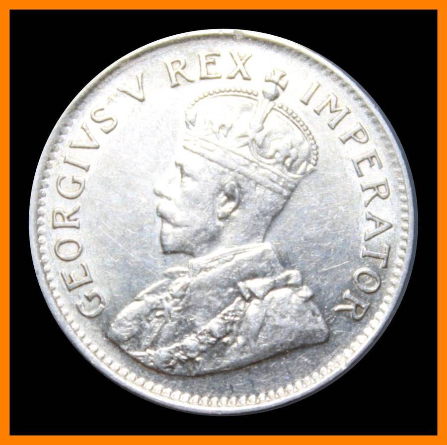 1933 : Union of  S.A. : THREEPENCE :  COIN CIRCULATED IN GOOD CONDITION. as per Photo.