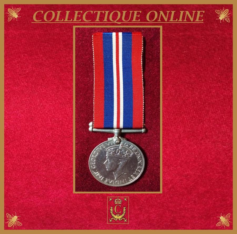 United Kingdom  : War Medal  : To 235592   G. A. SALMOM  : WW II. Descrp. Bellow.