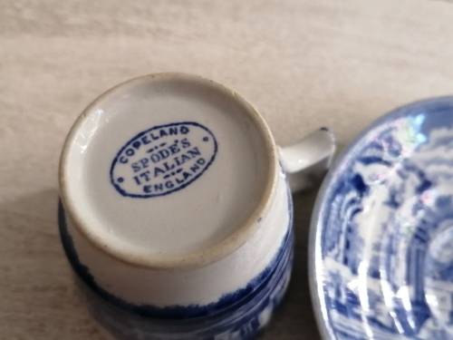 Spode Italian demitasse cup and saucer
