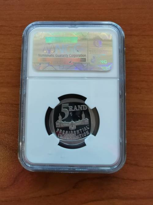 1994 PRESIDENTIAL INAUGURATION R5 COIN PF69 ULTRA CAMEO