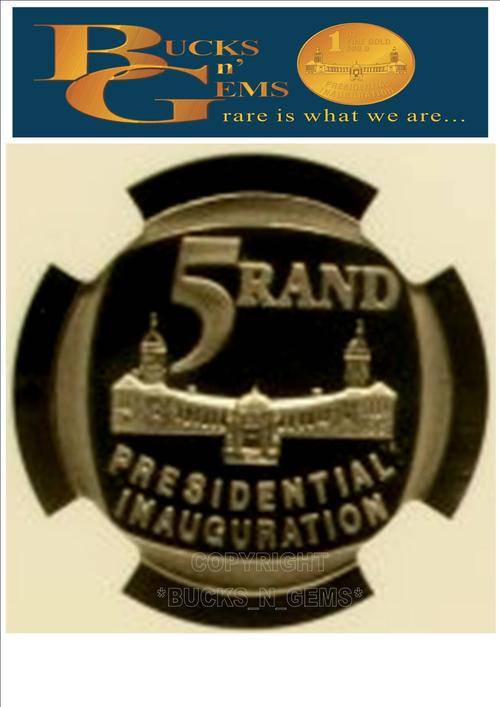 3RD FINEST - 1994 INAUGURATION R5 COIN  PF68 ULTRA CAMEO"FULL CLOSED DOORS"