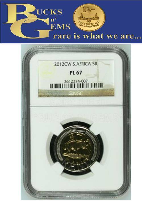 FINEST KNOWN ** 2012 OOM PAUL PL67 ** 2012 OOM PAUL MINT MARK R5 ** PL67 **-NGC GRADED HIGH VALUE