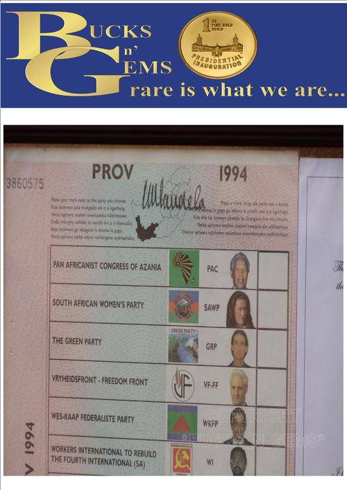 buy now for " best sources" only - mandela signed  ballot as in descrition with coa and frame