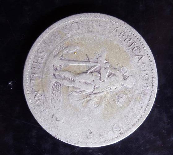 1924 UNION 1S - GOOD CONDITION - SILVER 4.52gr HERNS VALUE R5750 IN XF