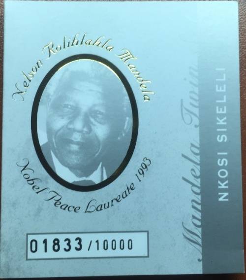 2011 MANDELA NKOSI SIKELELE TWIN SET - 1/2oz GOLD & 1/2oz 999 SILVER MEDAL SET - MINTAGE 10,000