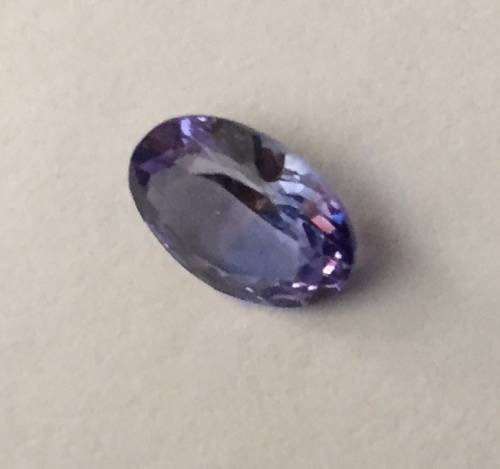 CERTIFIED 1.145cts TANZANITE - OVAL CUT EXCELLENT TOP COLOR AAA+ STONE - CAO DIAS