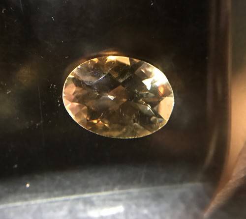 AWESOME 3.315cts - YELLOW LABRADORITE - OVAL CUT - LIGHT COLOR STONE- PERFECT CUT & AMAZING VALUE