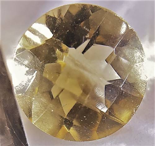 1.870cts IMPERIAL TOPAZ - ROUND BRILLIANT *VVS* THE BEST CUT I SEEN *PERFECT CUT & SHINE* EXC POLISH