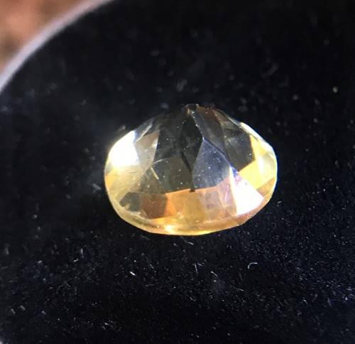 1.870cts IMPERIAL TOPAZ - ROUND BRILLIANT *VVS* THE BEST CUT I SEEN *PERFECT CUT & SHINE* EXC POLISH