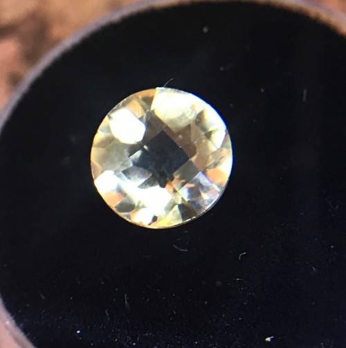 1.870cts IMPERIAL TOPAZ - ROUND BRILLIANT *VVS* THE BEST CUT I SEEN *PERFECT CUT & SHINE* EXC POLISH