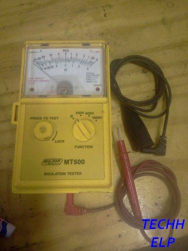 MAJOR TECH INSULATION TESTER - (BARGAIN)