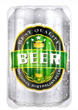 Beer Can Inflatable Pool Float