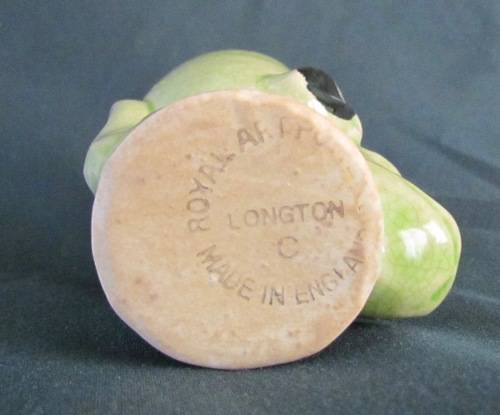 BOILED EGG CUP ROYAL ART POTTERY LONGTON ENGLAND 1950`s PUPPY DOG COMIC CHARACTER!!!