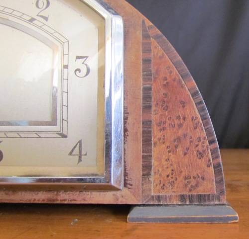 SMITH'S ELECTRIC MANTLE CLOCK=Chas Greg & Son, Johannesburg=Made in Cricklewood England.