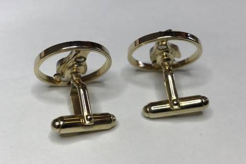 CUFF LINKS=CUFFLINKS=PENGUINS=AND MATCHING TIEPIN=!!!REALLY CUTE!!!=GREAT CONDITION!