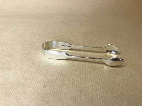 SUGAR TONGS=1904=SHEFFIELD=STERLING SILVER=WILLIAM GALLIMORE & SONS=TEA=COFFEE.