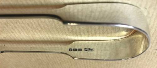 SUGAR TONGS=1904=SHEFFIELD=STERLING SILVER=WILLIAM GALLIMORE & SONS=TEA=COFFEE.