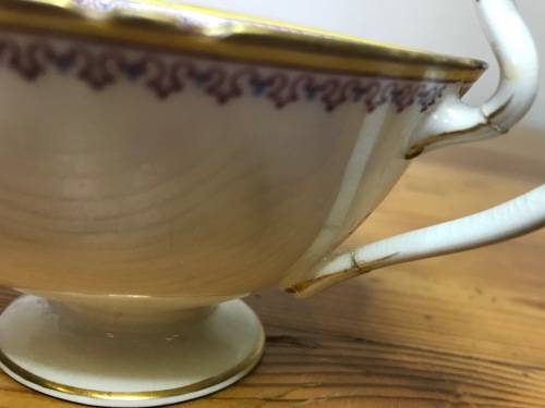 ROYAL WORCESTER=DATES to 1900=TEA TRIO=RARE=119 YEARS OLD!!=2411 PATTERN=FLORAL=FLOWERS=STUNNING!!=F