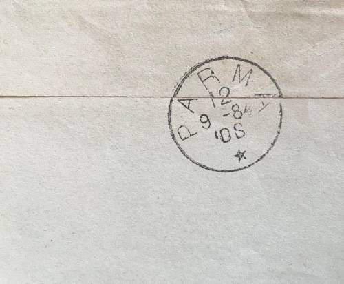 COLORNO=PARMA=ITALY=1884=MAYOR and MUNICIPALITY cachets=WRAPPER=SG32 10c RED 1879=KING UMBERTO.