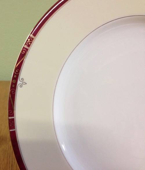 DINNER SERVICE=LIMOGES=SCALA RUBIS=PHILIPPE DESHOULIERES=10 place setting=101 piece=MAGNIFICENT!!!!!