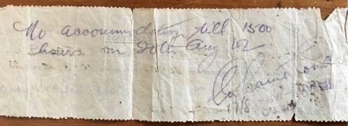 MALTA CAMERA LICENCE DEFENCE REGULATIONS 15 1939 ISSUE DATE AUGUST 1943 + LEAVE PASS ISRAEL TEL AVIV