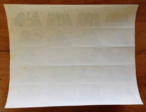 CHRISTMAS STAMPS SHEET RSA KERSFEES 1976 PREVENT TB in CHILDREN 20c CINDERELLAS RELIGION JESUS BORN.