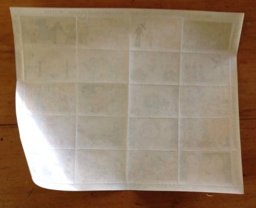 CHRISTMAS STAMPS SHEET RSA KERSFEES 1980 PREVENT TB in CHILDREN 20c CINDERELLAS RELIGION JESUS BORN