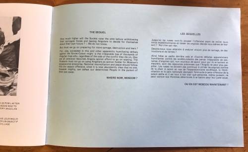 THE EVIDENCE LOMBA-KANAGE 1987 JAMBA ANGOLA 14 November UNITA CUITO CUANAVALE CASSAMBA MPLA SAVIMBI