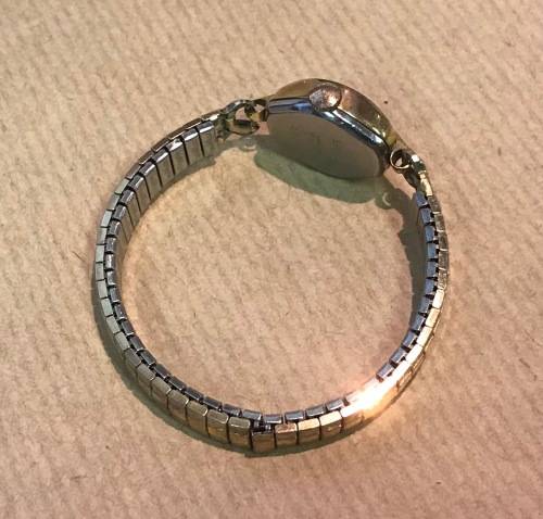 LANCO LADIES Wristwatch WATCH 17 JEWELS SWISS MADE INCABLOC STAINLESS STEEL SPEIDEL EXPANSION STRAP!