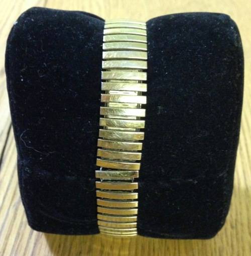 WATCH HALLMARK LADIES Wristwatch ALLOY COLLECTION QUARTZ STAINLESS STEEL GOLD PLATED? JAPAN MOVT.