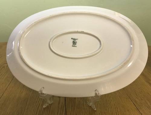 DINNER SERVICE=BLUE + WHITE=HUTSCHENREUTHER=GERMANY=NOBLESSE=FLORAL=FLOWERS=PIECES=8 PLACE=53 Pieces