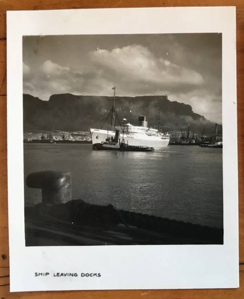 CAPE TOWN PHOTOGRAPHS x 12=BLACK and WHITE=MINIATURE=62mm x 75mm=Each with Printed Description!!!