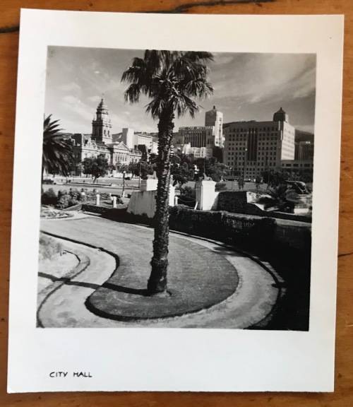 CAPE TOWN PHOTOGRAPHS x 12=BLACK and WHITE=MINIATURE=62mm x 75mm=Each with Printed Description!!!