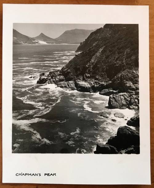 CAPE TOWN PHOTOGRAPHS x 12=BLACK and WHITE=MINIATURE=62mm x 75mm=Each with Printed Description!!!