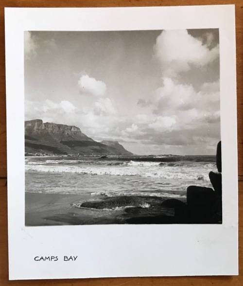 CAPE TOWN PHOTOGRAPHS x 8=BLACK and WHITE=MINIATURE=64mm x 75mm=Each with Printed Description!!!