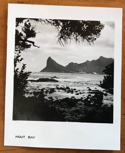 CAPE TOWN PHOTOGRAPHS x 8=BLACK and WHITE=MINIATURE=64mm x 75mm=Each with Printed Description!!!