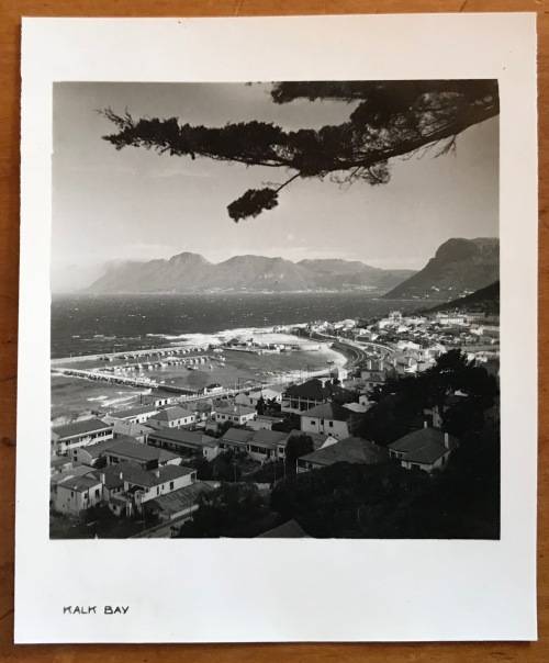 CAPE TOWN PHOTOGRAPHS x 8=BLACK and WHITE=MINIATURE=64mm x 75mm=Each with Printed Description!!!