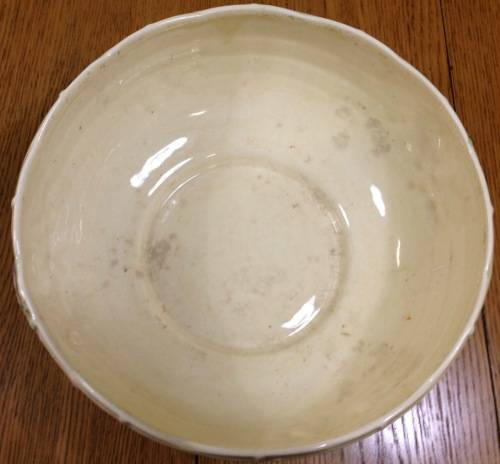 CLARICE CLIFF LARGE ROUND FRUIT BOWL NEWPORT POTTERY PATTERN 663 ENGLAND STUNNING!!