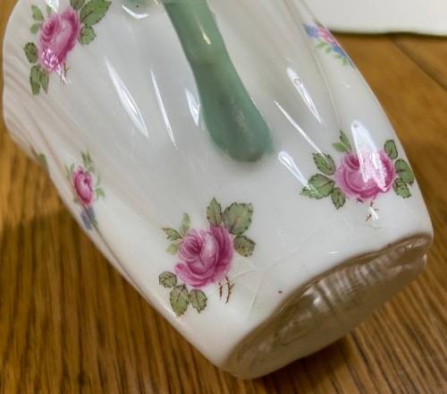 COFFEE DUO=DEMITASSE=SHELLEY=ROSEBUD PATTERN=FINE BONE CHINA=ROSES=STUNNING!!=EXPRESSO=Cappuccino!=c