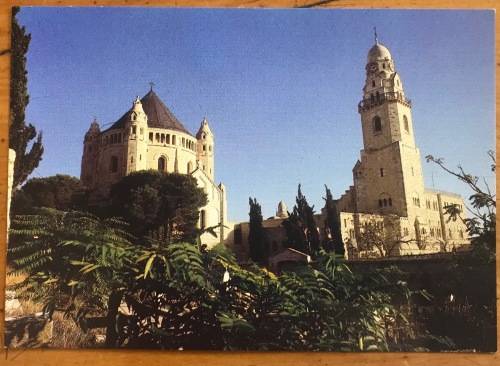 POSTCARDS x 9 POST CARDS ISRAEL CHURCHES BAHAI SHRINE HOLY SEPULCHRE GETHSEMANE ANNUNCIATION MOSQUE.