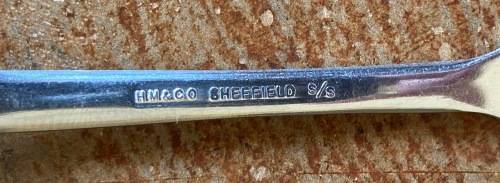 SILVER PLATED COMMEMORATIVE JAM SPOON SUGAR SHOVEL SILVER JUBILEE 1952-77 HARRIS MILLER SHEFFIELD.