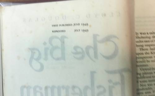 THE BIG FISHERMAN=LLOYD C. DOUGLAS=RELIGIOUS FICTION=RELIGION=JEWS=ARABS.